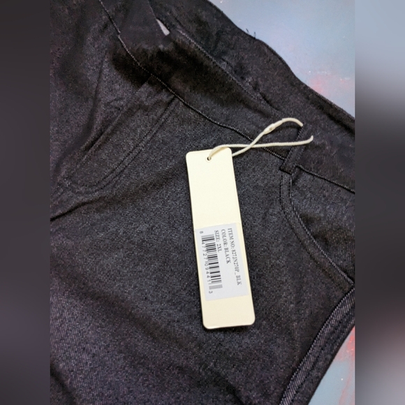 💙 YELETE 💙 Wide Leg Black Pants NWT - Picture 10 of 11